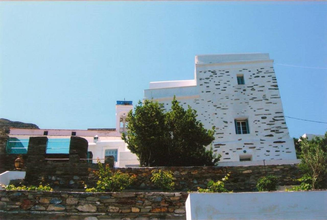 "Aura" Apt In Stone Tower 1690 • Andros Aidonia  ภายนอก รูปภาพ